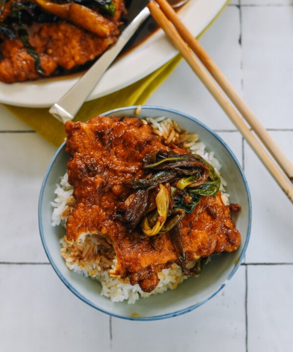 Braised Pork Chops Shanghai Style