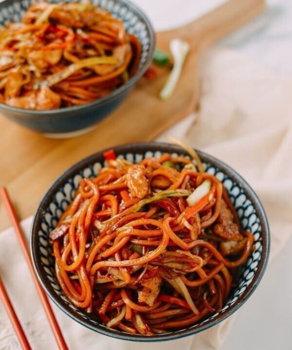 Chicken Lo Mein, by thewoksoflife.com
