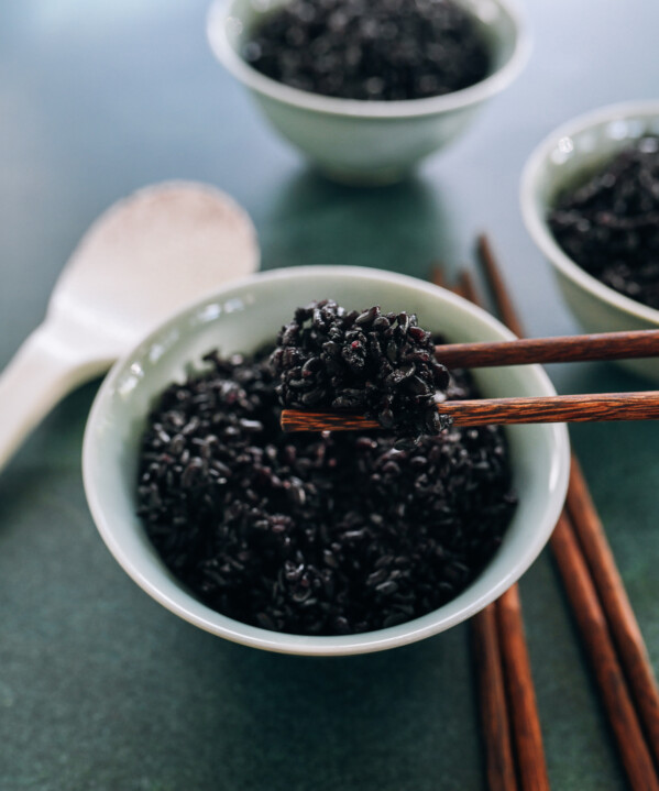 How to Cook Black Rice or Forbidden Rice