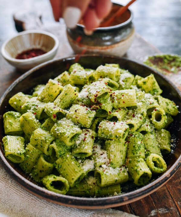 Kale Pesto Pasta