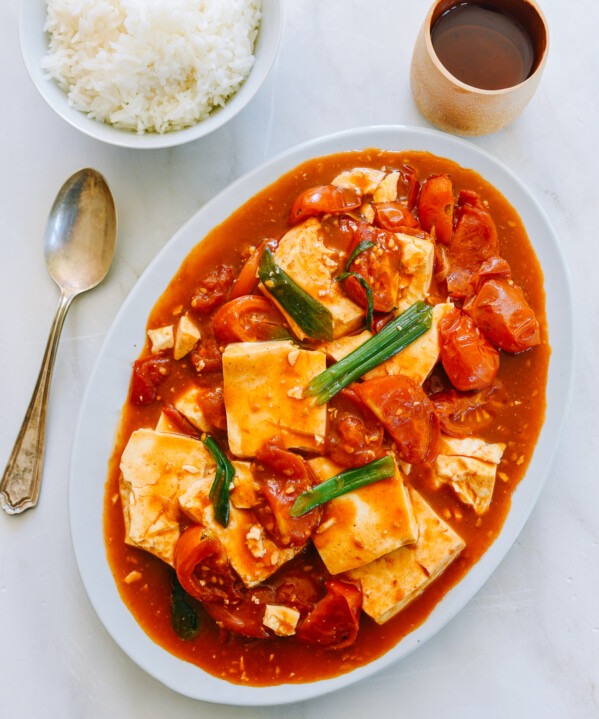 Tomato Tofu Stir-fry