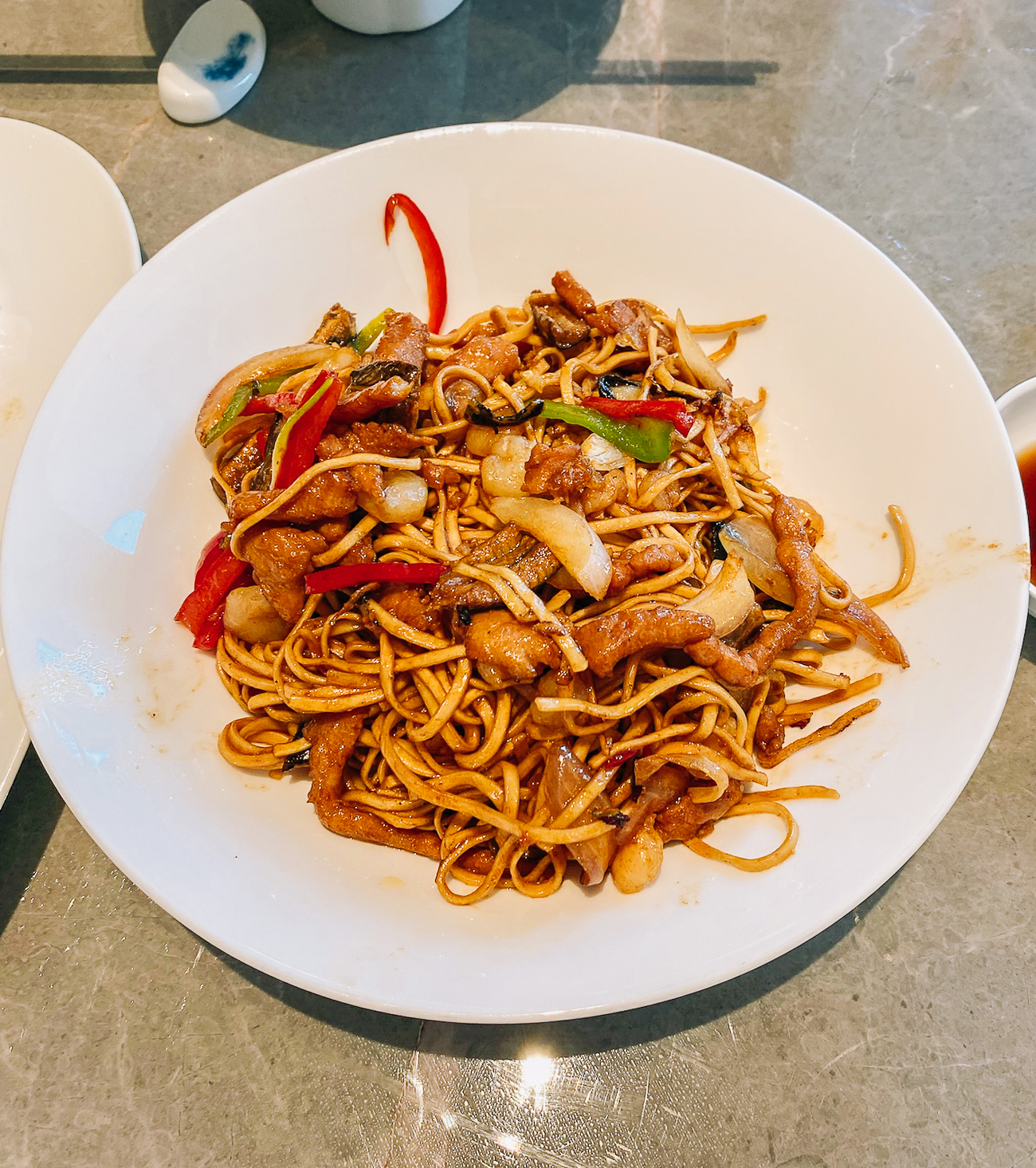 Stir-fried dish